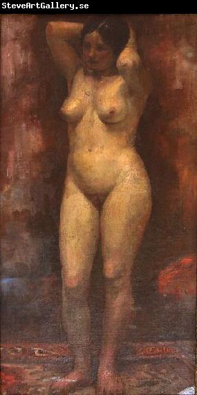 Nicolae Vermont Nud, ulei pe panza